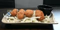 Japanese Fried Oysters Royalty Free Stock Photo