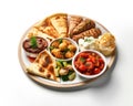 Dish of lebanese food Royalty Free Stock Photo