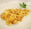 Dish orecchiette sugo tasty Royalty Free Stock Photo