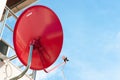 Dish satellite Royalty Free Stock Photo