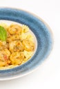 Shrimp Scampi Pasta Royalty Free Stock Photo