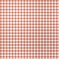 Dishcloth Gingham Seamless Vector Repeat Pattern Background. Red and White Classic Table Cloth and Kitchen Cooking Rag Textile Royalty Free Stock Photo