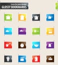 Dishes Bookmark Icons