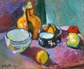 The Dishes And Fruits by Henri Matisse 1901 Royalty Free Stock Photo