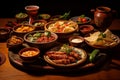 Dishes from typical Mexican cuisine Royalty Free Stock Photo