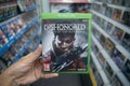 Dishonored: Death of the outsiders videogame on Microsoft XBOX One console