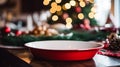Dishware and crockery set for winter holiday family dinner, Christmas homeware decor for holidays in the English country
