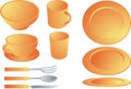 Dishware set