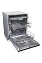 Dishwasher on a white background Royalty Free Stock Photo