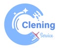 Cleaning service, disinfection and tidiness vector