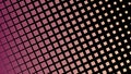 Disintegrate halftone squares background wallpaper design