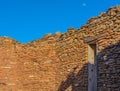 Disintegrating Chapel ruins at an old Cemetery in Santa Rosa, Guadalupe County, New Mexico