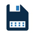 Disk, drive, floppy icon Royalty Free Stock Photo
