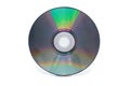 Disk DVD CD on white background Royalty Free Stock Photo