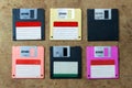 Disk or floppy disk Royalty Free Stock Photo