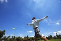 Disk golf Royalty Free Stock Photo