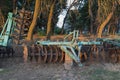 The disk harrow Royalty Free Stock Photo