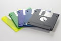 Diskettes 3.5 inches Royalty Free Stock Photo