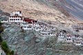 Diskit Gompa in Ladakh, Jammu and Kashmir state, India Royalty Free Stock Photo