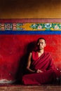 Tibetan Buddhist monk Royalty Free Stock Photo