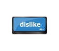 Dislike key on keyboard for anti social media concepts