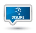 Dislike prime blue banner button Royalty Free Stock Photo