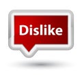 Dislike prime red banner button