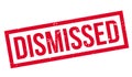 Dismissed rubber stamp