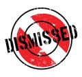 Dismissed rubber stamp