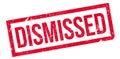 Dismissed rubber stamp