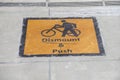 Dismount and push sign