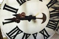 Dismounted face of big clock Royalty Free Stock Photo