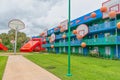 Disney All Star Sports hotel theming