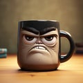 Disney Characters Cartoon Emoji Coffee Mug With Aggressive Digital Illustration