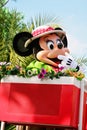 Disney Character Minnie Mouse Animal Kingdom Parade Royalty Free Stock Photo