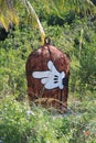 Disney Cruise Characters This Way Rusted Buoy Sign Castaway Cay