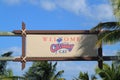 Disney Cruise Welcome to Castaway Cay Sign