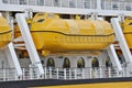 Disney Dream cruise ship lifeboat