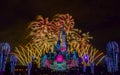 Disney Halloween Special Fireworks Display