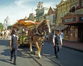 Disney Horse Drawn Trolley