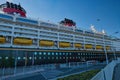 Disney Magic cruise ship Royalty Free Stock Photo