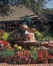 Disney Marketplace Entrance Fountain