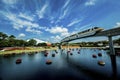 Disney Orlando monorail Royalty Free Stock Photo