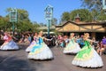 Disney Parade at Disneyland Royalty Free Stock Photo