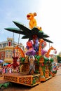 Disney parade of disneyland, hong kong