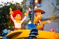 Disney Pixar Parade California Adventure Royalty Free Stock Photo