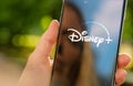 Disney plus Video Streaming app on Apple iPhone