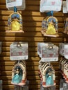 Disney Princess Christmas Ornaments at a Disney Store in Orlando, FL