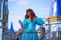 Disney Princess Parade at Magic Kingdom, February 2022 Royalty Free Stock Photo