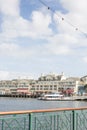 Disney`s Boardwalk Resort and Villas Sign Royalty Free Stock Photo